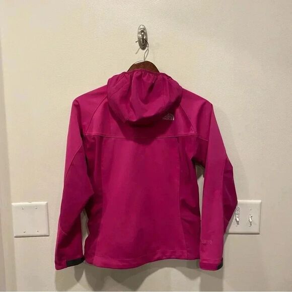 The North Face Jacket Women's XS softshell jacket magneta hooded - Picture 4 of 10